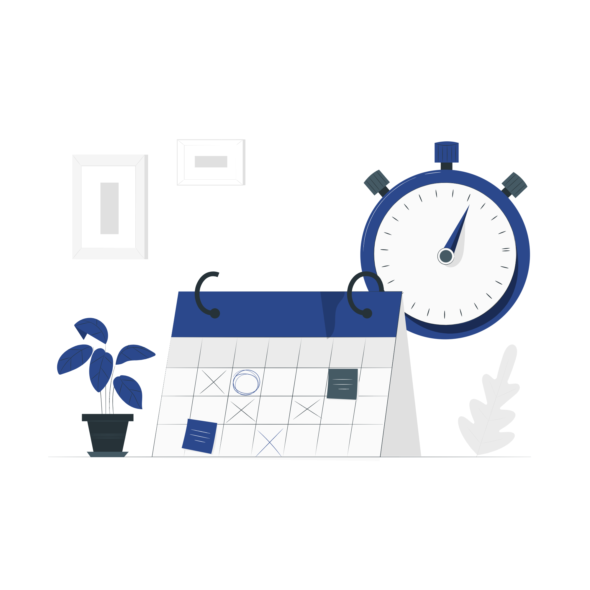 Meeting scheduled illustration